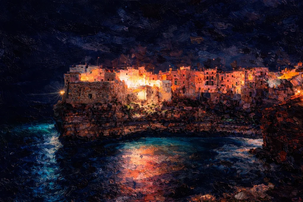 Acantilado Encendido — from the Mental Landscapes series